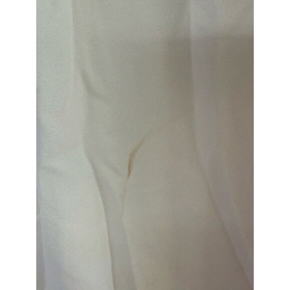 APT.9 White Button Down Blouse with Black Piping | Size XS - Picture 5 of 5